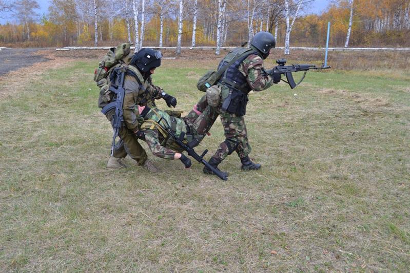 Завершился полевой выход биробиджанского СОБР 