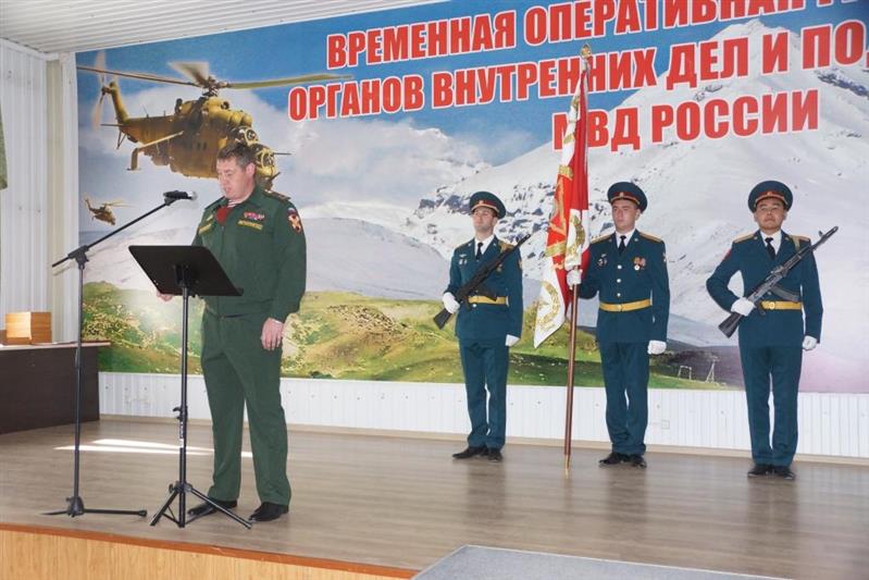 Отдельный батальон Росгвардии в Ханкале отметил годовщину образования