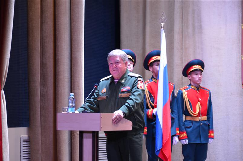 Командующий Центральным округом Росгвардии генерал-полковник Игорь Голлоев представил личному составу Управления Росгвардии по Тамбовской области нового руководителя