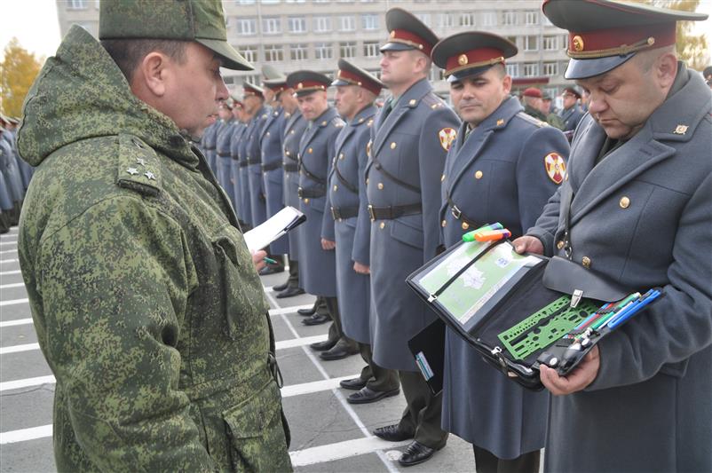 В Новосибирском военном институте им. генерала армии И.К. Яковлева началась инспекторская проверка