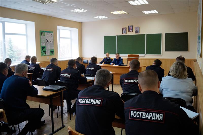 В Марий Эл с сотрудниками Росгвардии проведены занятия по профилактике коррупционных правонарушений