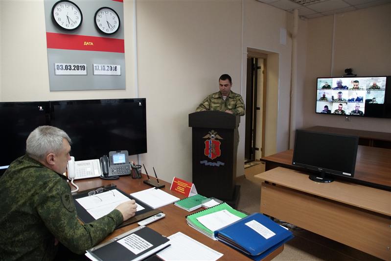 В Сибирском округе Росгвардии завершилась командно-штабная тренировка в рамках подготовки к обеспечению безопасности Зимней универсиады