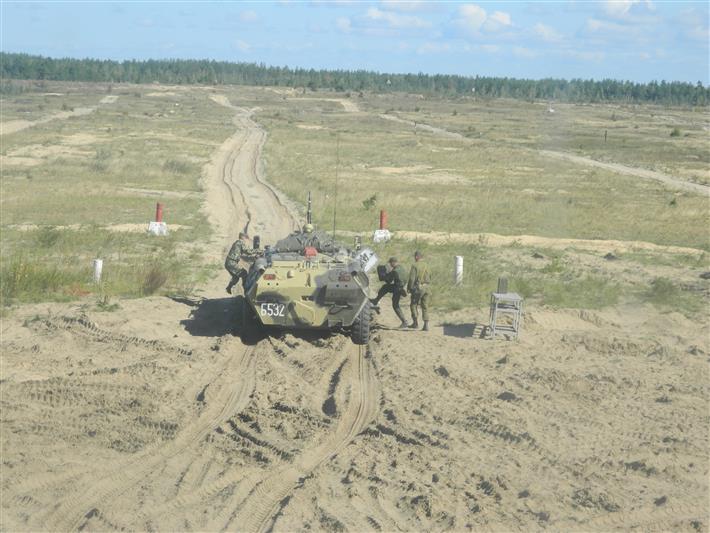 В Нижегородской области прошел учебный сбор наводчиков пулеметов БТР Приволжского округа Росгвардии