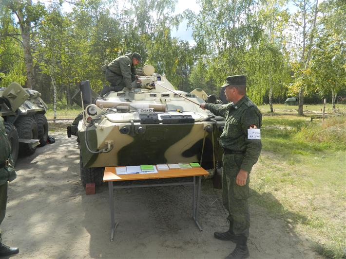 В Нижегородской области прошел учебный сбор наводчиков пулеметов БТР Приволжского округа Росгвардии