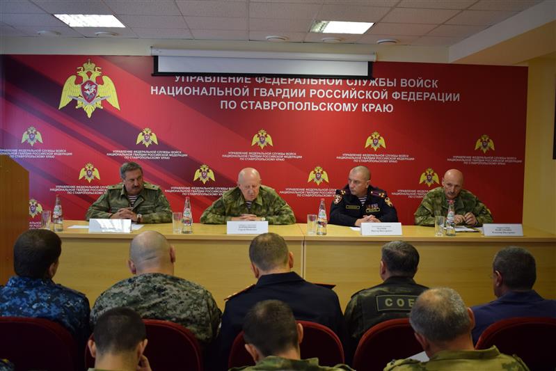 Подразделения Росгвардии приняли участие в межведомственном тактико-специальном учении в Ставропольском крае