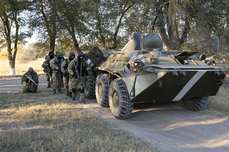 Подразделения Росгвардии приняли участие в межведомственном тактико-специальном учении в Ставропольском крае