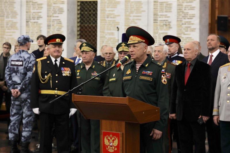 Кадеты Росгвардии дали клятву в Музее Победы на Поклонной горе