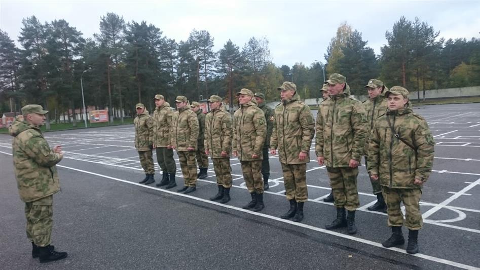 В Санкт-Петербурге прошел учебный сбор личного состава спортивной команды при управлении Северо-Западного округа Росгвардии
