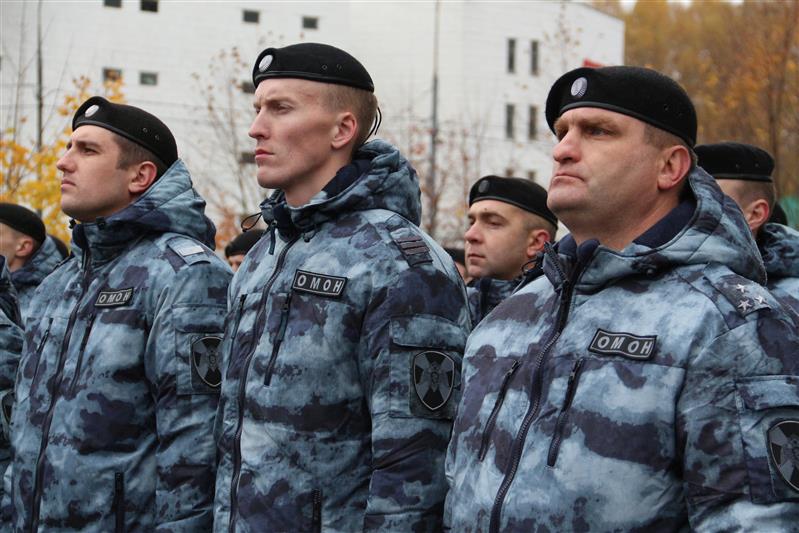 Московский ОМОН Росгвардии отметил 31 год со дня образования