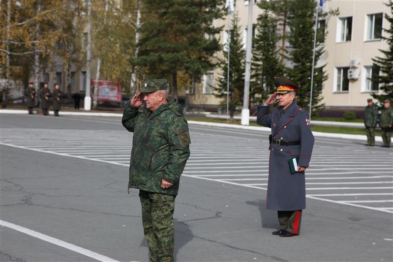 В Новосибирском военном институте им. генерала армии И.К. Яковлева началась инспекторская проверка