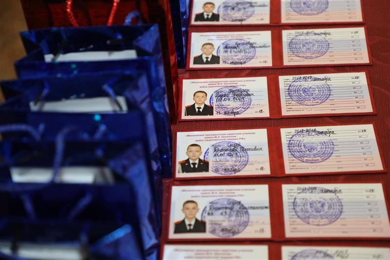 Кадеты Росгвардии дали клятву в Музее Победы на Поклонной горе