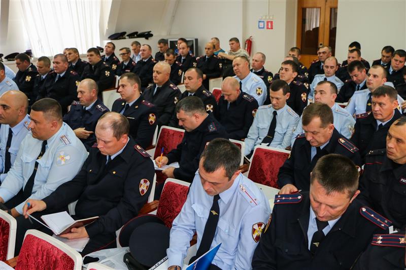 Начальник вневедомственной охраны Управления Росгвардии по Ставропольскому краю подвел итоги работы подчинённых за 9 месяцев текущего  года