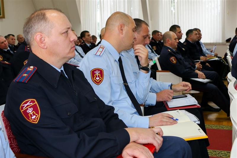 Начальник вневедомственной охраны Управления Росгвардии по Ставропольскому краю подвел итоги работы подчинённых за 9 месяцев текущего  года