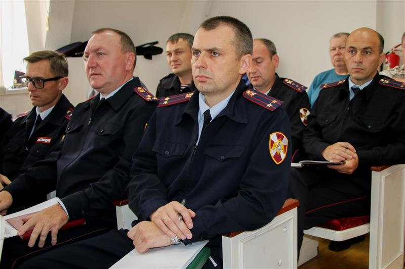 Начальник вневедомственной охраны Управления Росгвардии по Ставропольскому краю подвел итоги работы подчинённых за 9 месяцев текущего  года