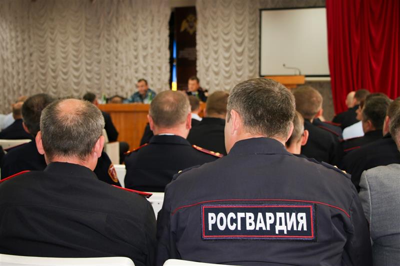 Начальник вневедомственной охраны Управления Росгвардии по Ставропольскому краю подвел итоги работы подчинённых за 9 месяцев текущего  года