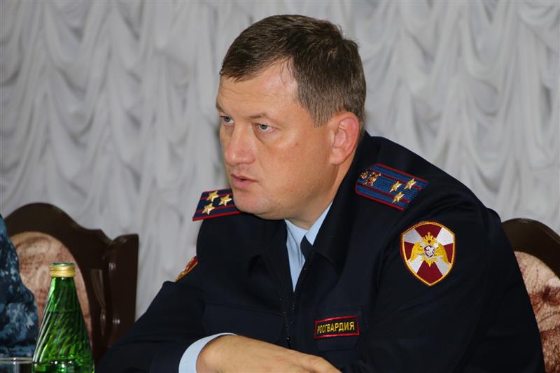 Начальник вневедомственной охраны Управления Росгвардии по Ставропольскому краю подвел итоги работы подчинённых за 9 месяцев текущего  года