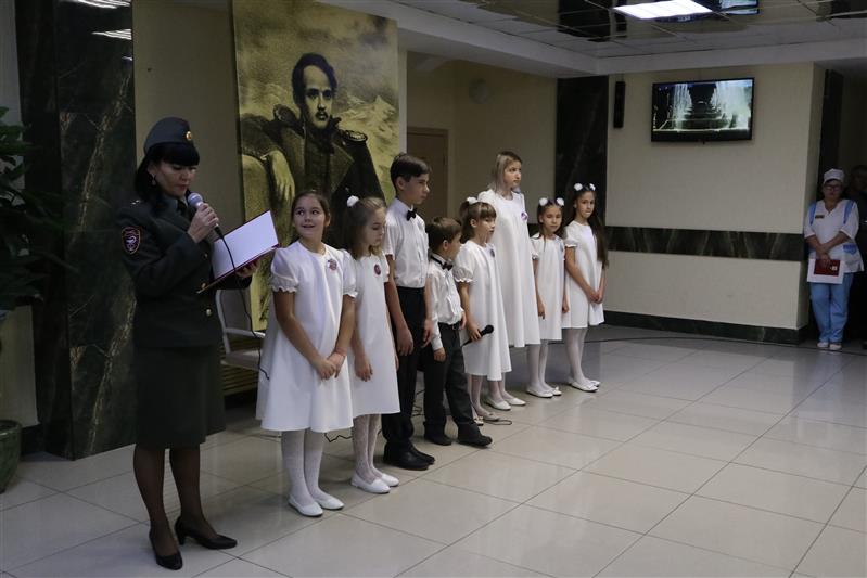 В Пятигорске дети росгвардейцев приняли участие в тематическом вечере, посвященном Дню рождения М. Ю. Лермонтова