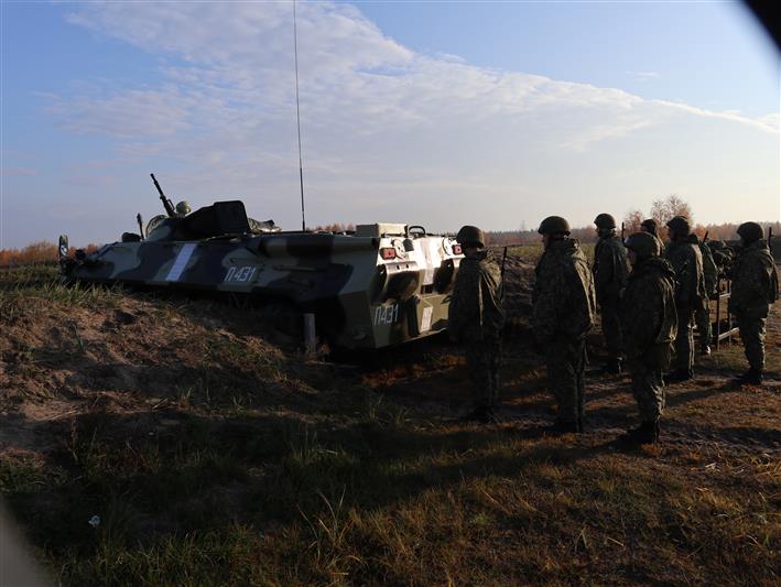 В Нижегородской области военнослужащие и сотрудники Приволжского округа Росгвардии приняли участие в тактическом учении