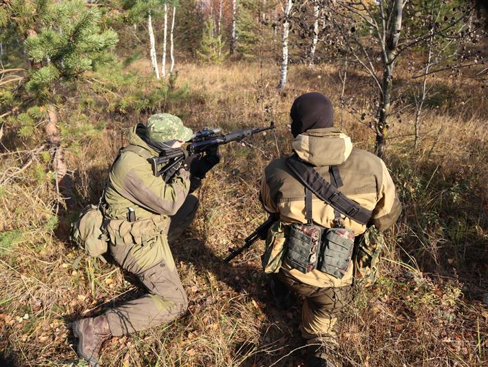 В Нижегородской области военнослужащие и сотрудники Приволжского округа Росгвардии приняли участие в тактическом учении