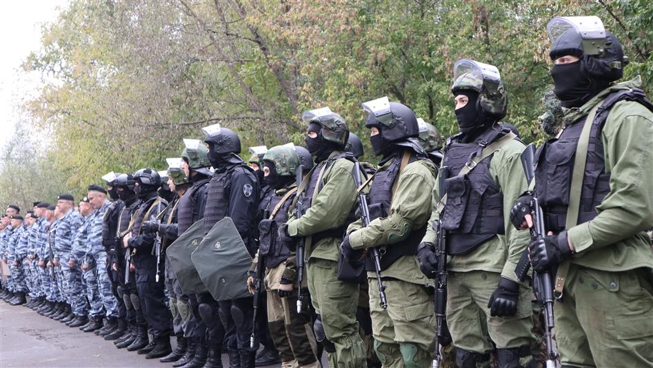 В Центральном округе Росгвардии сотрудники ОМОН  отметили свой профессиональный праздник (фото, видео)