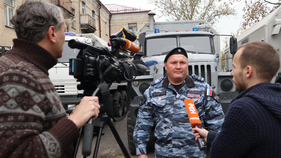 В Центральном округе Росгвардии сотрудники ОМОН  отметили свой профессиональный праздник (фото, видео)