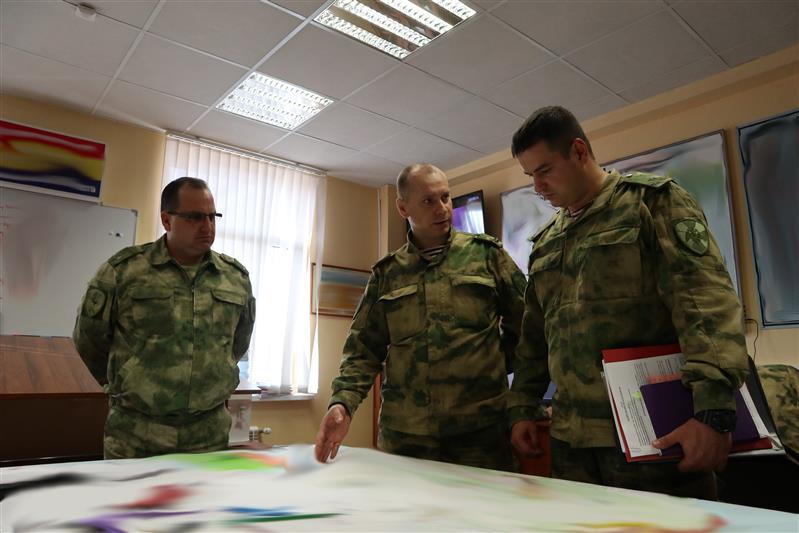 В Северо-Кавказском округе прошла тренировка специалистов радиационной химической и биологической защиты