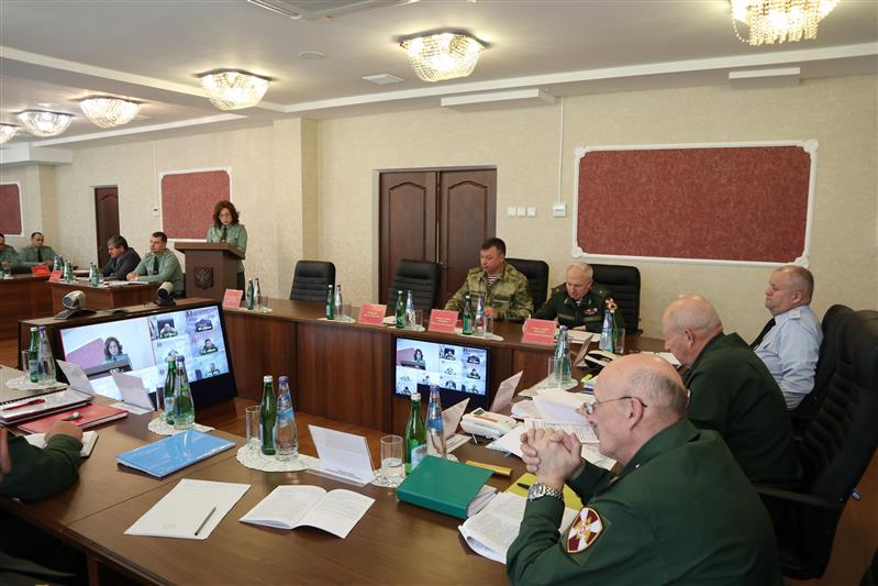 В Северо-Кавказском округе Росгвардии состоялось заседание военного совета
