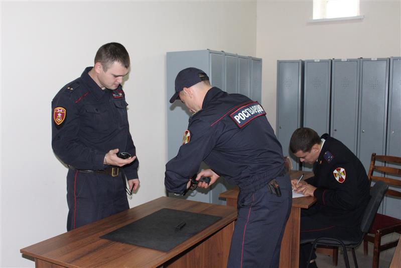 В Белгороде определился лучший экипаж группы задержания вневедомственной охраны Росгвардии
