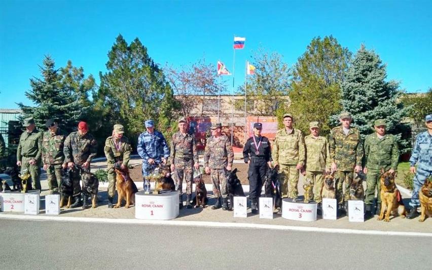 Сотрудница петербургского ОМОН стала призёром чемпионата Росгвардии по многоборью кинологов