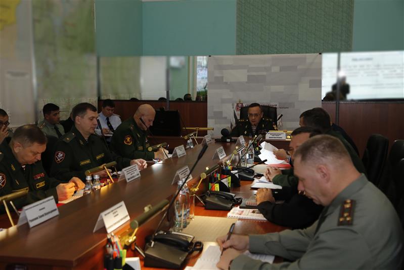 В Северо-Западном округе Росгвардии прошёл военный совет