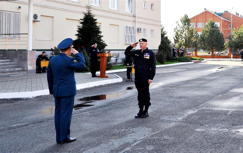 В Майкопе состоялось чествование сотрудников ОМОН, отличившихся при выполнении оперативно-служебных задач