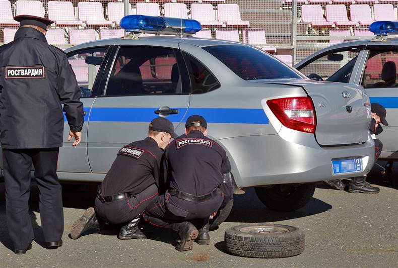 В Саранске определился лучший экипаж группы задержания среди сотрудников вневедомственной охраны территориального органа Росгвардии 