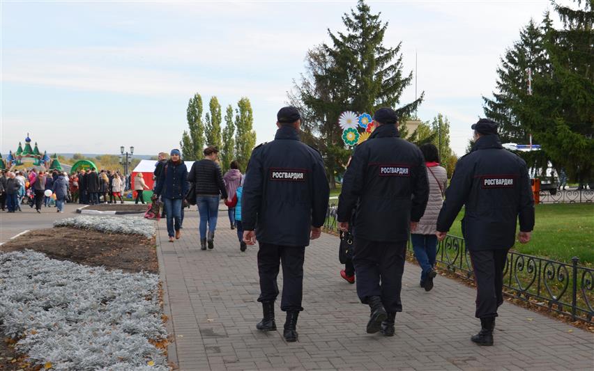 Тамбовские росгвардейцы обеспечили правопорядок  на Международной Покровской ярмарке 