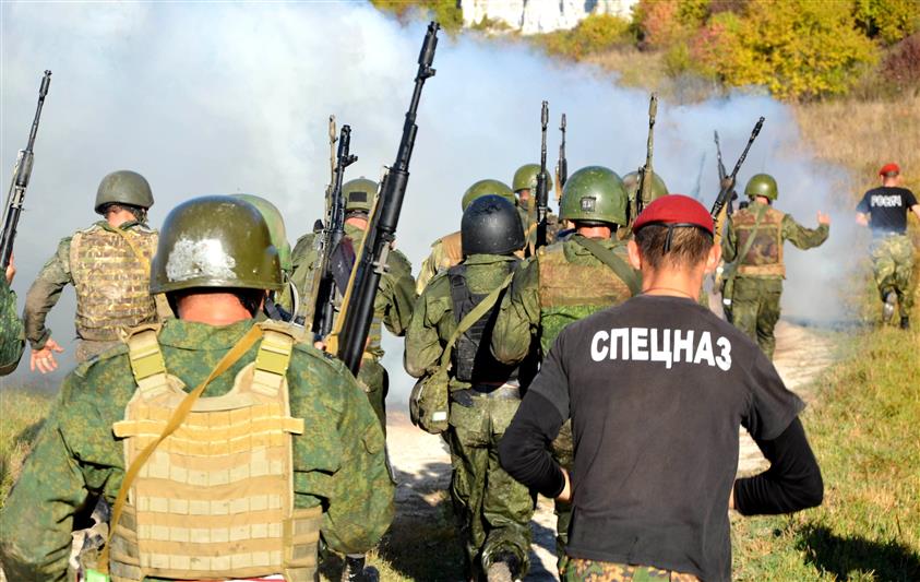 На Кубани состоялись квалификационные испытания на право ношения крапового берета (фото)