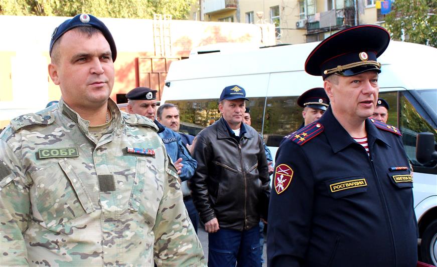 В Южном округе Росгвардии состоялись торжества, приуроченные к 25-летию образования специальных отрядов быстрого реагирования (фото, видео)