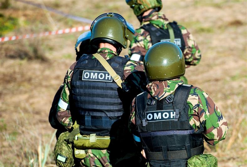 Росгвардейцы Южного округа приняли участие в тактико-специальном учении в Волгоградской области (видео, видео)
