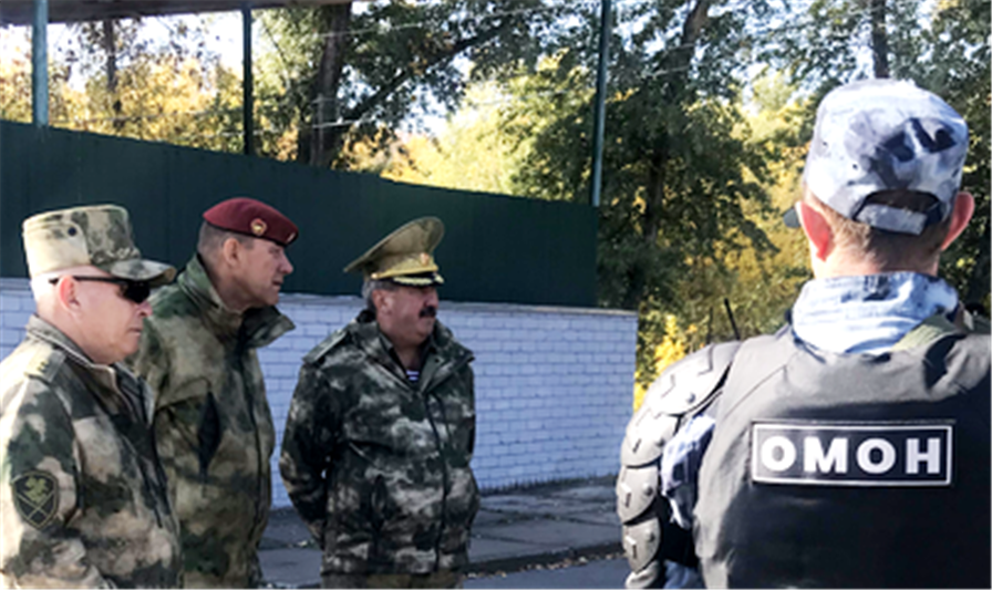 Росгвардейцы Южного округа приняли участие в тактико-специальном учении в Волгоградской области (видео, видео)