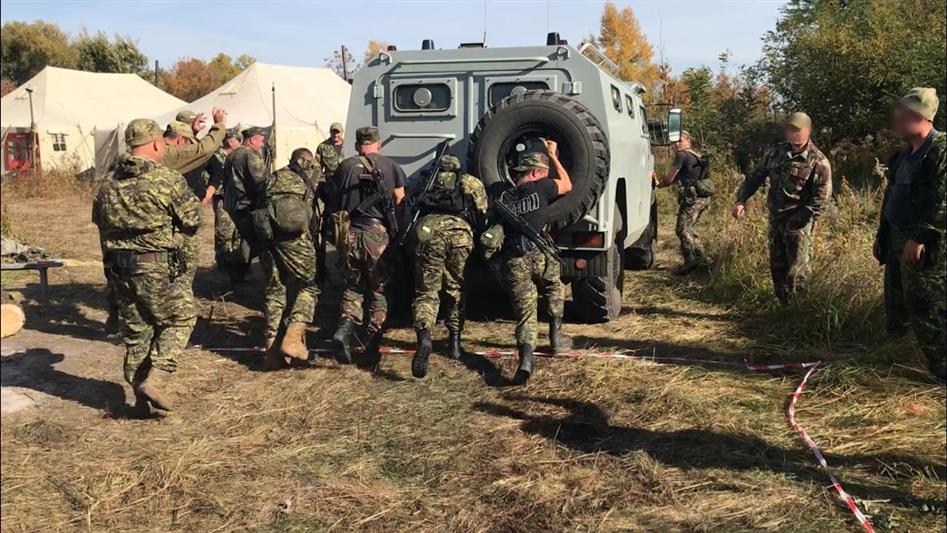 Адыгейские росгвардейцы подвели итоги комплексных тактико-специальных занятий