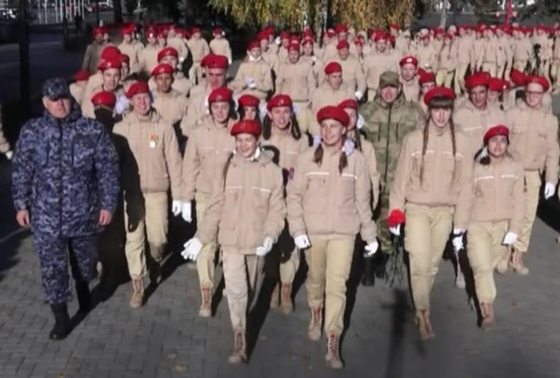 Самарские росгвардейцы присоединились к масштабному патриотическому флешмобу (видео)
