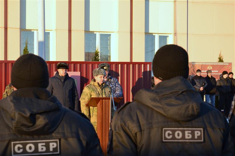 Сотрудники белгородского ОМОН и тамбовского СОБР  вернулись  из служебной командировки