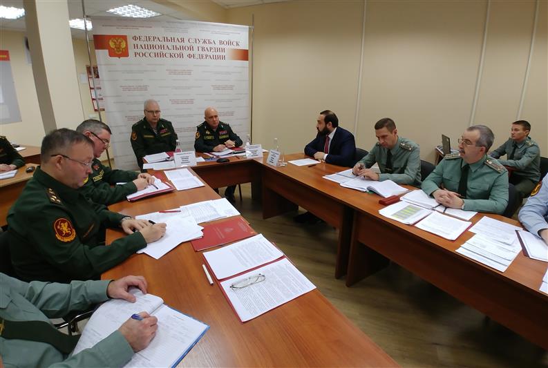 ГЕНЕРАЛ-ПОЛКОВНИК СЕРГЕЙ ЗАХАРКИН ПРОВЕЛ СОВЕЩАНИЕ С ОФИЦЕРАМИ ВОСПИТАТЕЛЬНЫХ СТРУКТУР РОСГВАРДИИ