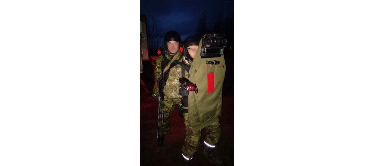 Архангельский СОБР завершил полевой выход