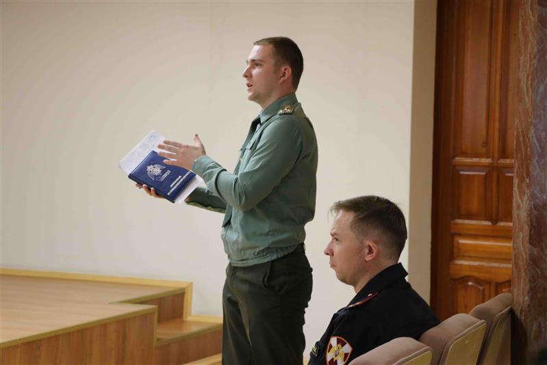 В Екатеринбурге состоялся учебный сбор сотрудников правовых подразделений территориального органа Росгвардии