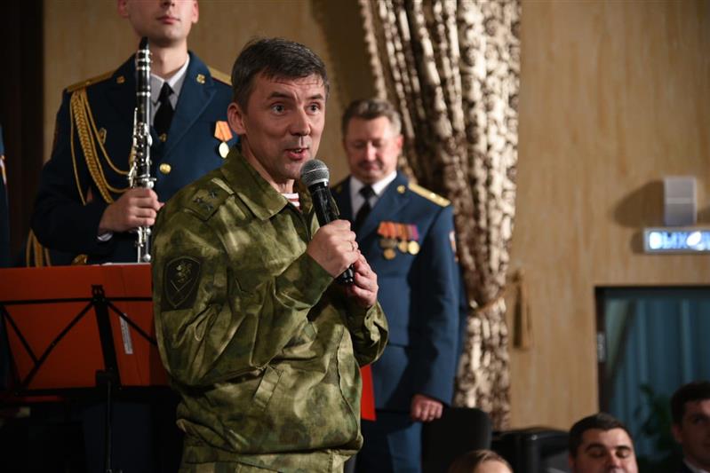 Военный оркестр штаба Северо-Кавказского округа Росгвардии выступил с концертами на Ставрополье