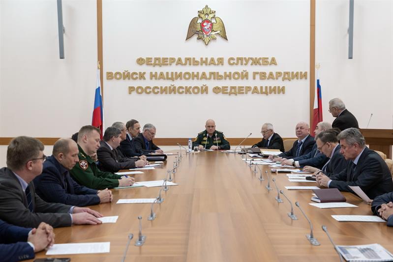 Статс-секретарь — заместитель директора Росгвардии генерал-полковник Сергей Захаркин принял участие в расширенном заседании совета ветеранов Общероссийской общественной организации ветеранов войск правопорядка