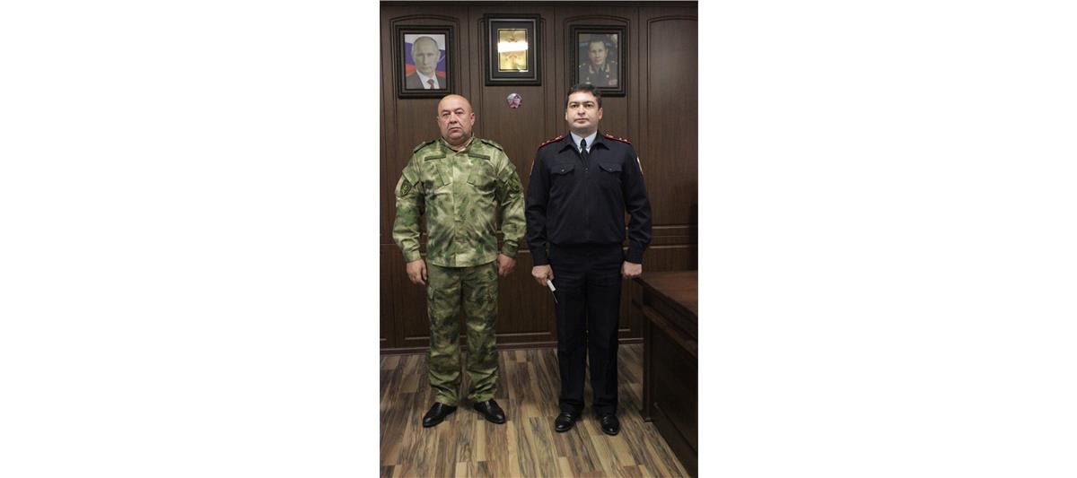 В Карачаево-Черкесии состоялась церемония награждения лучших сотрудников территориального управления Росгвардии 