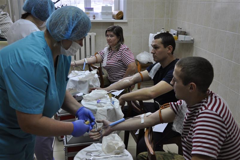 В Управлении Росгвардии по Удмуртской Республике прошла акция «Стань донором» 