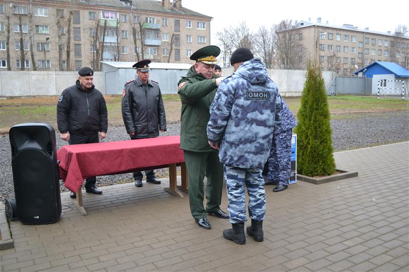 Рыбинский ОМОН отметил 25-летний юбилей