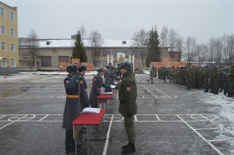 В центре подготовки личного состава Северо-Западного округа Росгвардии состоялся очередной выпуск специалистов 