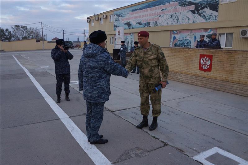 Во временной оперативной группировке органов внутренних дел отметили День сотрудника внутренних дел